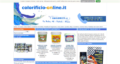 Desktop Screenshot of colorificio-online.it